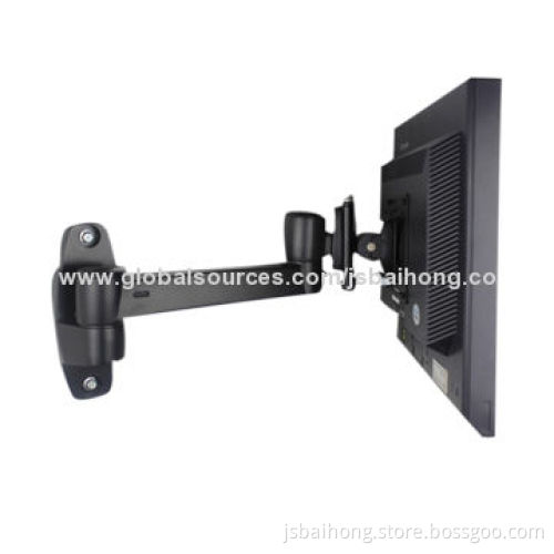 TV wall bracket, full motion, made of aluminum alloy
